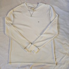 Aeropostale Shirt Mens 2XL Light White Lightweight Long Sleeve Outdoors NWT