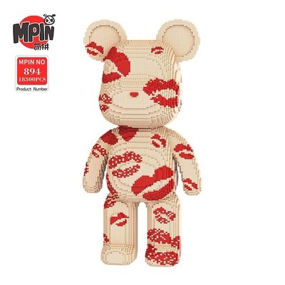 M BLOCKS / MPIN XXL Pixel-Bär - 36.000 Teile - ca. 80 cm