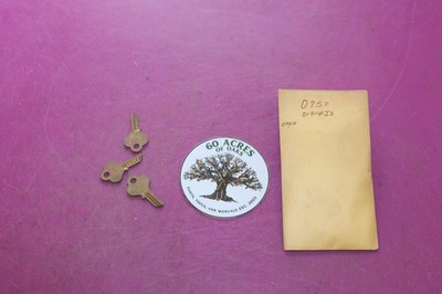 Three (3) Eagle 0750 O1014JS Key Blanks. See pic.