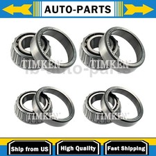 4X Front Inner Outer Wheel Bearing Race Set Timken For For GMC C15 1975-1978