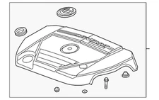 Genuine GM Engine Intake Manifold Cover 12647313
