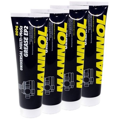 920 g (4x 100g) MANNOL Universalfett EP-2 Multi.MoS2 Grease Schmierstoff Fett