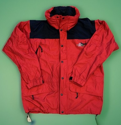 Vintage 90s North Face Gore-Tex Red Mountain Jacket Mens Large Size