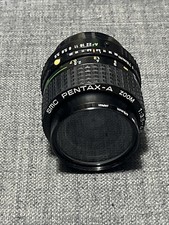 This is a Pentax SMC Pentax-A Zoom 35-70mm f/3.5-4.5 Camera Lens Not Tested 