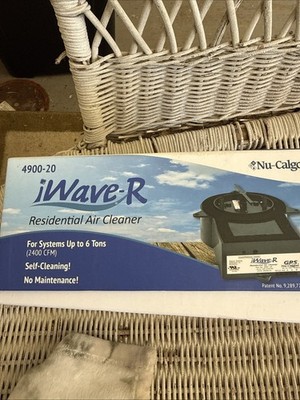 Nu-Calgon iWave-R 4900-20 Residential Air Cleaner System 2400CFM Universal Fit