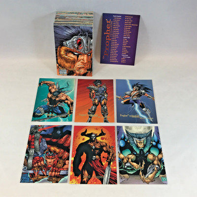 THE PROPHET COMIC ART (Skybox/1996) Complete Trading Card Set TODD McFARLANE Art