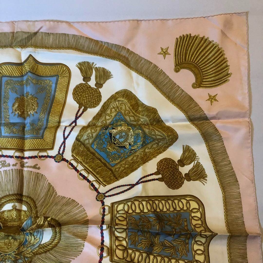 Hermes Carre 90 Scarf Poste et Cavalerie Silk 100% Equestrian