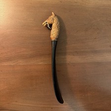 Horse Head Handle Shoe Horn Black Collar Hong Kong