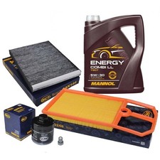 Produktbild - Inspektionspaket Inspektionskit VW Golf 4 Bora 1J 1,4 1,6 16V + 5L Mannol 5W30