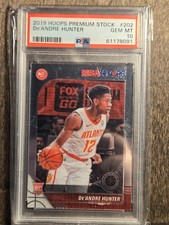 2019-20 Hoops Premium Stock De’Andre Hunter Rookie PSA 10 GEM MINT Virginia