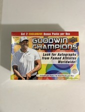 2023 UPPER DECK GOODWIN CHAMPIONS FACTORY SEALED MEGA BOX 80 CARDS