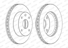 Disque de frein Daewoo Tosca