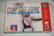 NBA In the Zone 2000 (Nintendo 64 N64) Complete in Box CIB