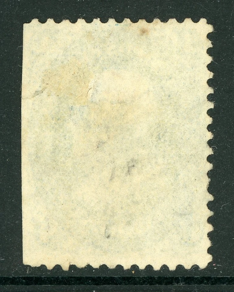 USA 1861 Franklin  1¢ Ultramarine Sc #63a VFU D527 - Image 2 of 4