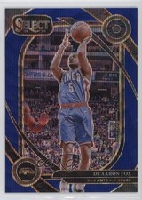 2024-25 Panini Select Courtside Blue Wave Prizm /75 De'Aaron Fox #239 1p76