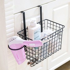  Hanging Shelf Shelves for Bathroom Kitchen Storage Rack Hair Dryer