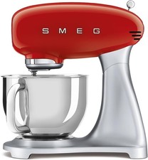 Smeg SMF02RDEU Impastatrice Planetaria 10 Velocità 4,8 L 800W Smooth Start