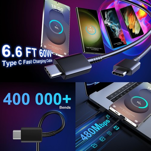 Android Charger, 25W Super Fast Charger USB C Samsung Phone Charger Fast Char... - Picture 3 of 6