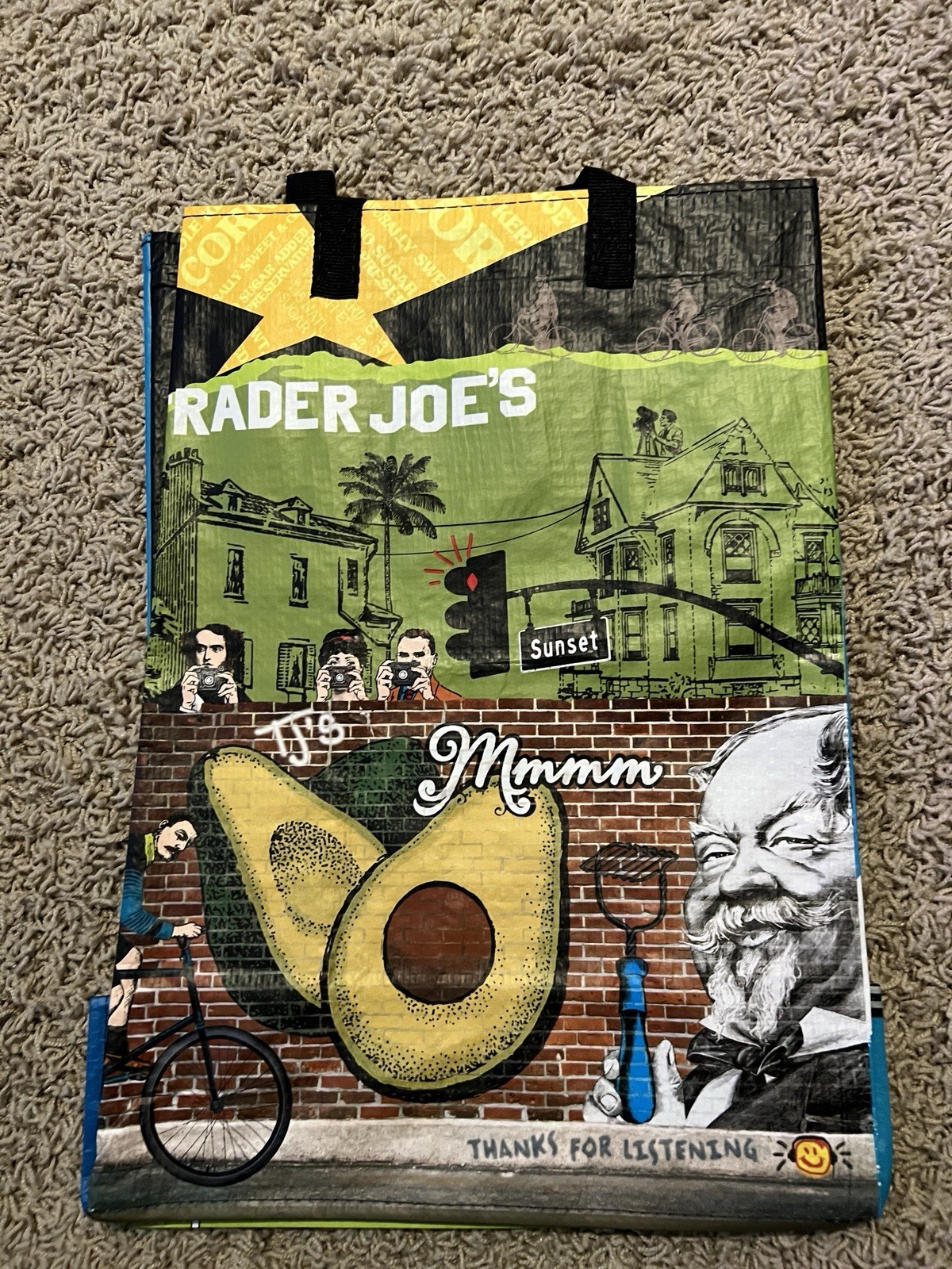 🔥You Pick 3 Trader Joe's Reusable Shopping Grocery Gift Tote Bags NWT! 🛍️
