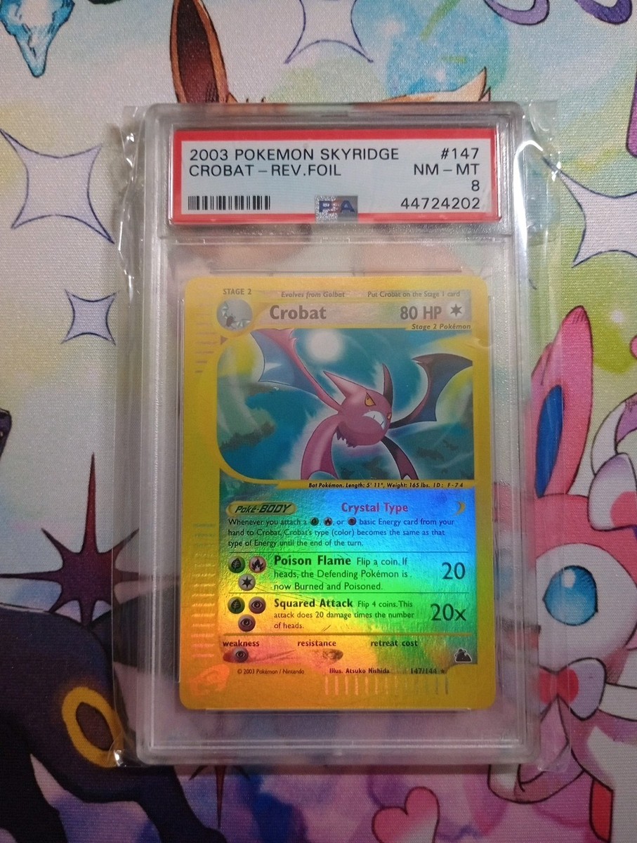 PSA4 Crobat Skyridge #147 クロバット 英語版 PSA4 Crobat Skyridge