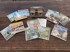 Vintage View-Master stereoscope, with several picture reels
