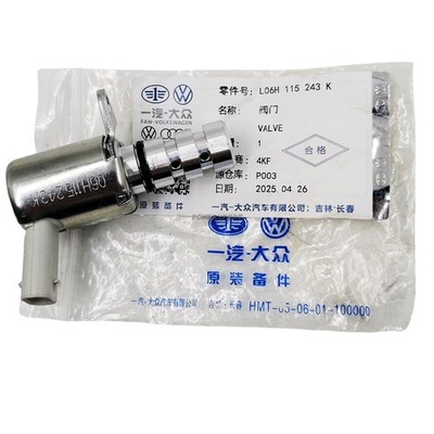 06H115243K Oil Pressure Regulating Solenoid Valve For VW Audi Skoda