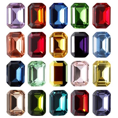 AUREA Kristalle A4610 Stufenschliff Achteck ausgefallene Steine Strass