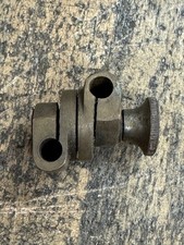 Vintage Brass Machinist Dial Indicator Clamp Tool