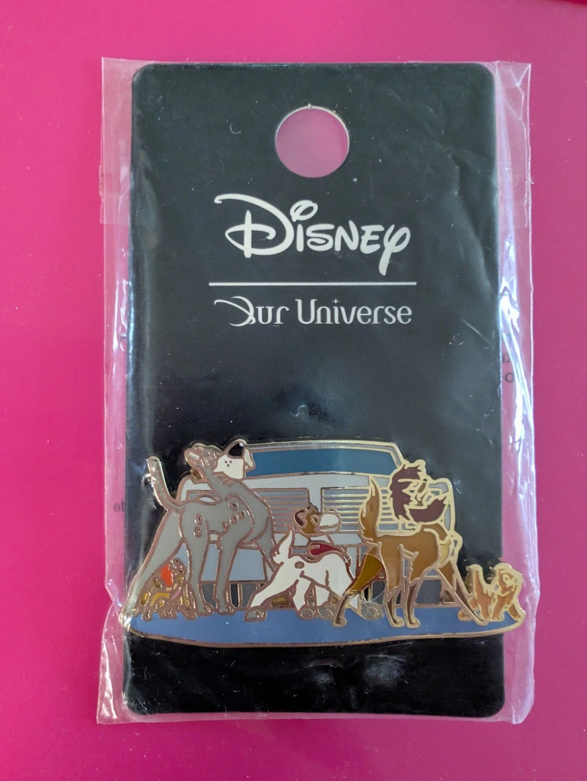 D23 2022 Exclusive BoxLunch Oliver and Company Our Universe Pin Disney Pin