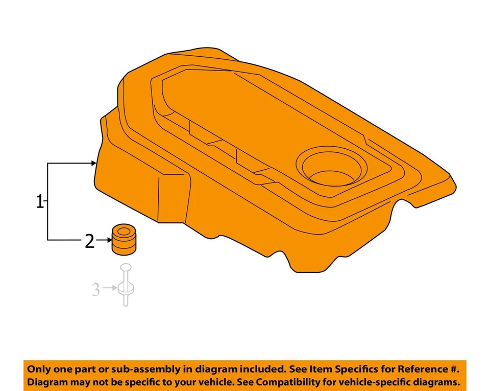 Cubierta del motor Kia Optima XUS7P 2018 Foto 3 de 4