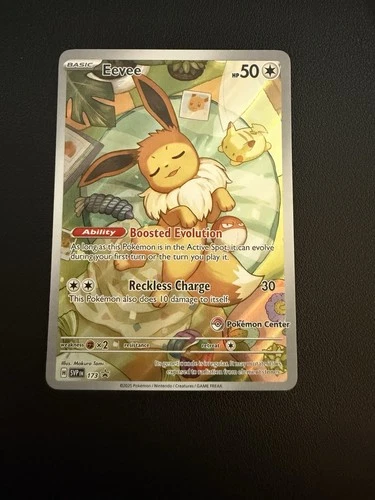 Eevee (Pokemon Center Exclusive) 173 Holo Scarlet & Violet Promo Pokemon NM