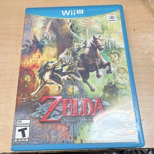 Nintendo Wii U The Legend of Zelda: Twilight Princess HD amiibo Compatible CIB
