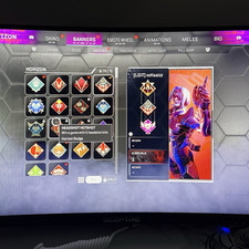 Apex Legends Video Game Account - Horizon Bannersbadges Pcxbox Oneswitch