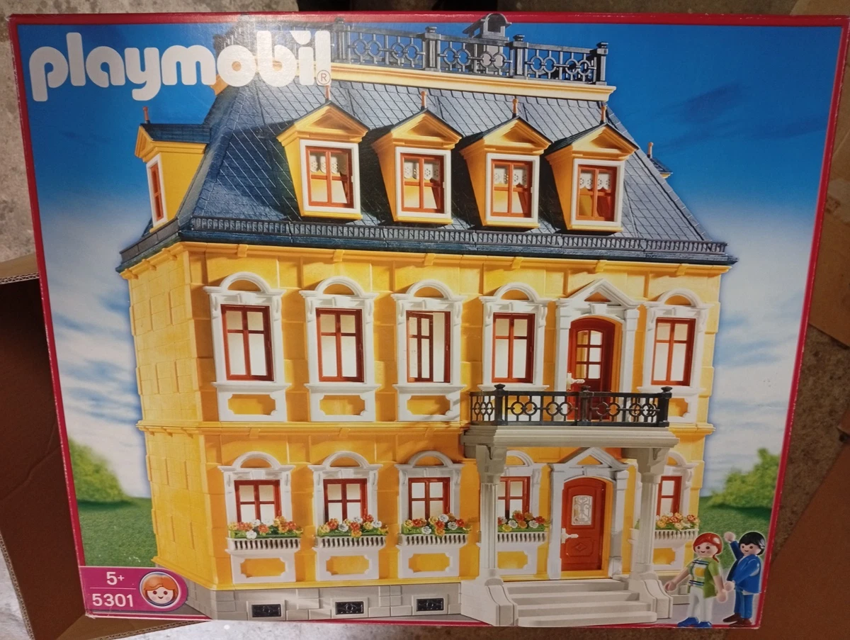 Playmobil 4318 - Rideaux Rouges Avec Barre D'angle Pour Maison 1900 / 5300