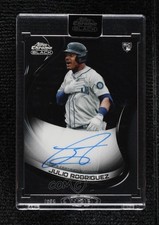 2022 Topps Chrome Black Auto Julio Rodriguez #CBA-JRO Auto 18pg
