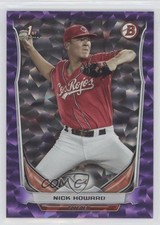 2014 Bowman Draft Purple Ice 78/99 Nick Howard #DP15 3d5