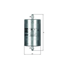 Knecht Kraftstofffilter KL9 77725260 7700680167 156778 4435104 | 496385