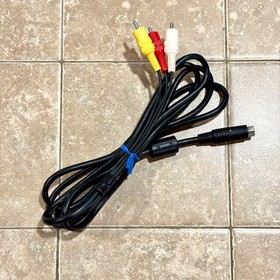 OEM S Video Cable HSS-0105 Sega Saturn TESTED, Year warranty JPN US Seller