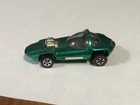 Hot Wheels Redline Silhouette Green 1967 Gray Interior Car  Vintage Red Line
