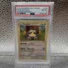 2019 POKEMON SUN & MOON UNBROKEN BONDS #158 SNORLAX-HOLO PSA 8