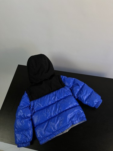 Moncler Kids Puffer Jackets 2 Piece Roubaix/Jules Blue Sz Anni 9/92 Mesi 9/12 - Picture 5 of 24
