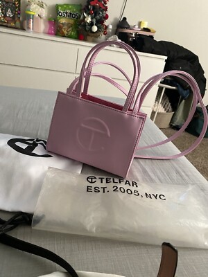 Telfar Bubblegum Pink Small Shopping Bag