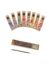 Premium  Botanical Masala Incense Sticks Made Natural Ingredients Gift box 12 pc