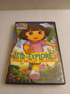 Let's Explore! Dora's Greatest Adventure (DVD, 2010) Z23