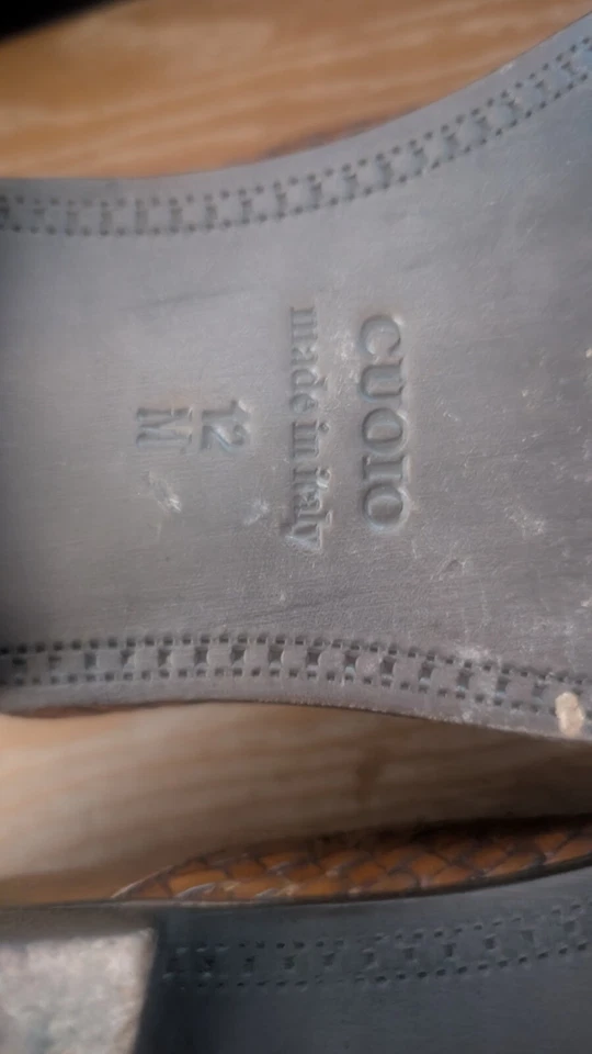 Zapato de vestir Massimo Matteo - Metisse 2 Cuoio talla 12 para hombre Foto 3 de 4