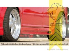 Rieger Seitenschweller für Audi A6 4B Limousine Avant links rechts carbon optik