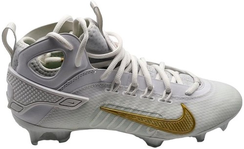 Nike Huarache 9 Elite Mid LAX \'White Metallic Vivid Gold\' FD0088-100 size 6 Buy Nike Huarache 9 Elite Mid LAX  main image 3