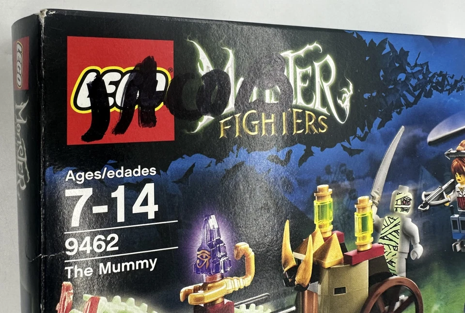 LEGO Monster Fighters: LA MOMIA 9462, BOLSA SELLADA 100% Completa, Caja Abierta Foto 4 de 4
