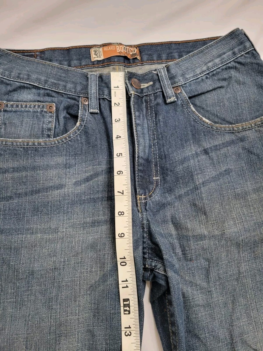 Lee Dungarees Relaxed Bootcut Jeans Mens 30x30 Medium Blue