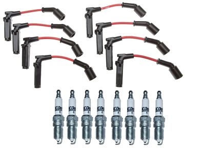 Pro Ignition Wire Set & 8 ACDelco Rapidfire Spark Plugs Kit For Chevy Impala V8
